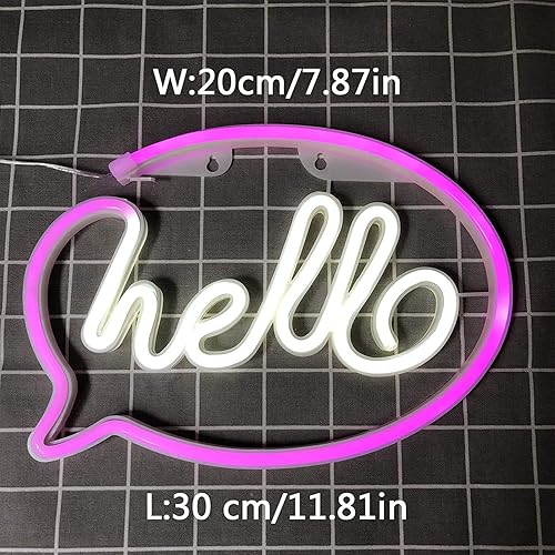 Miniatura 9 de Letreros de neón de amor, Sundecor con carga USBbatería, luces decorativas de neón, decoración de pared, luz de neón para habitación de niños, bar,