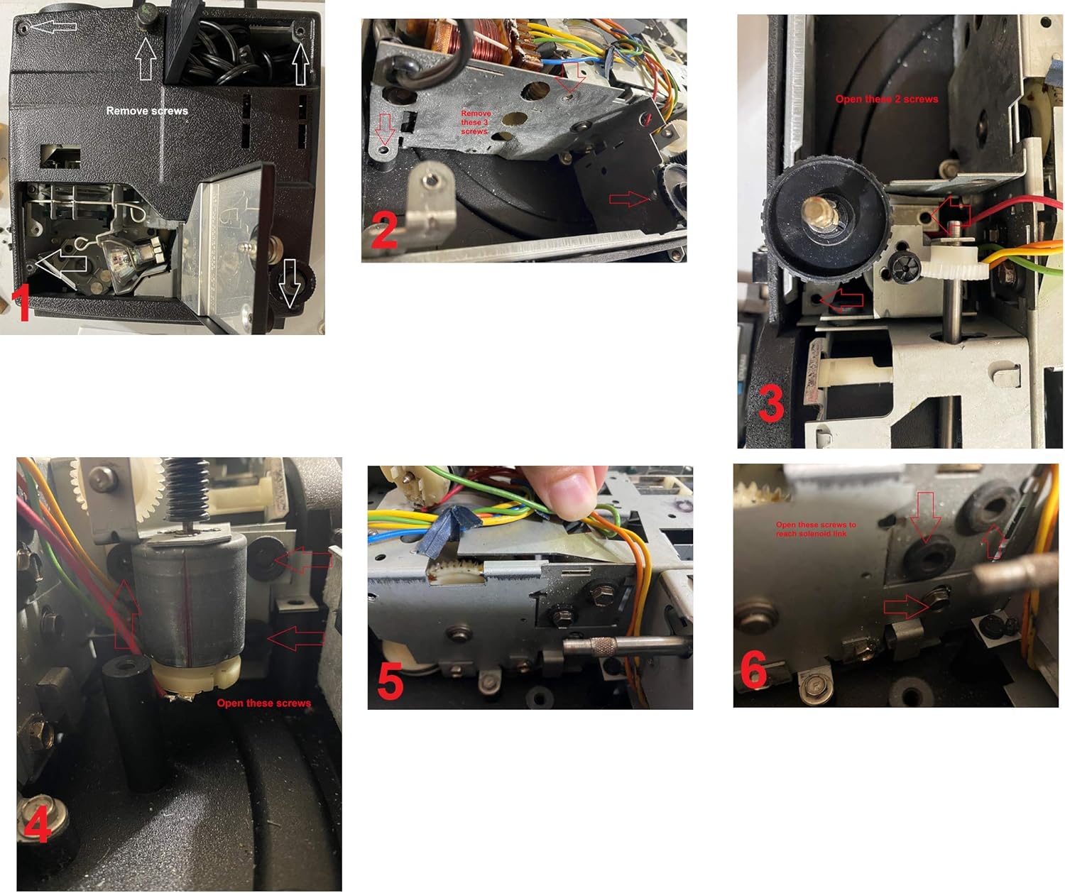 Repair Kit for Kodak Carousel Slide Projector - Does Not Advancing : Electronics