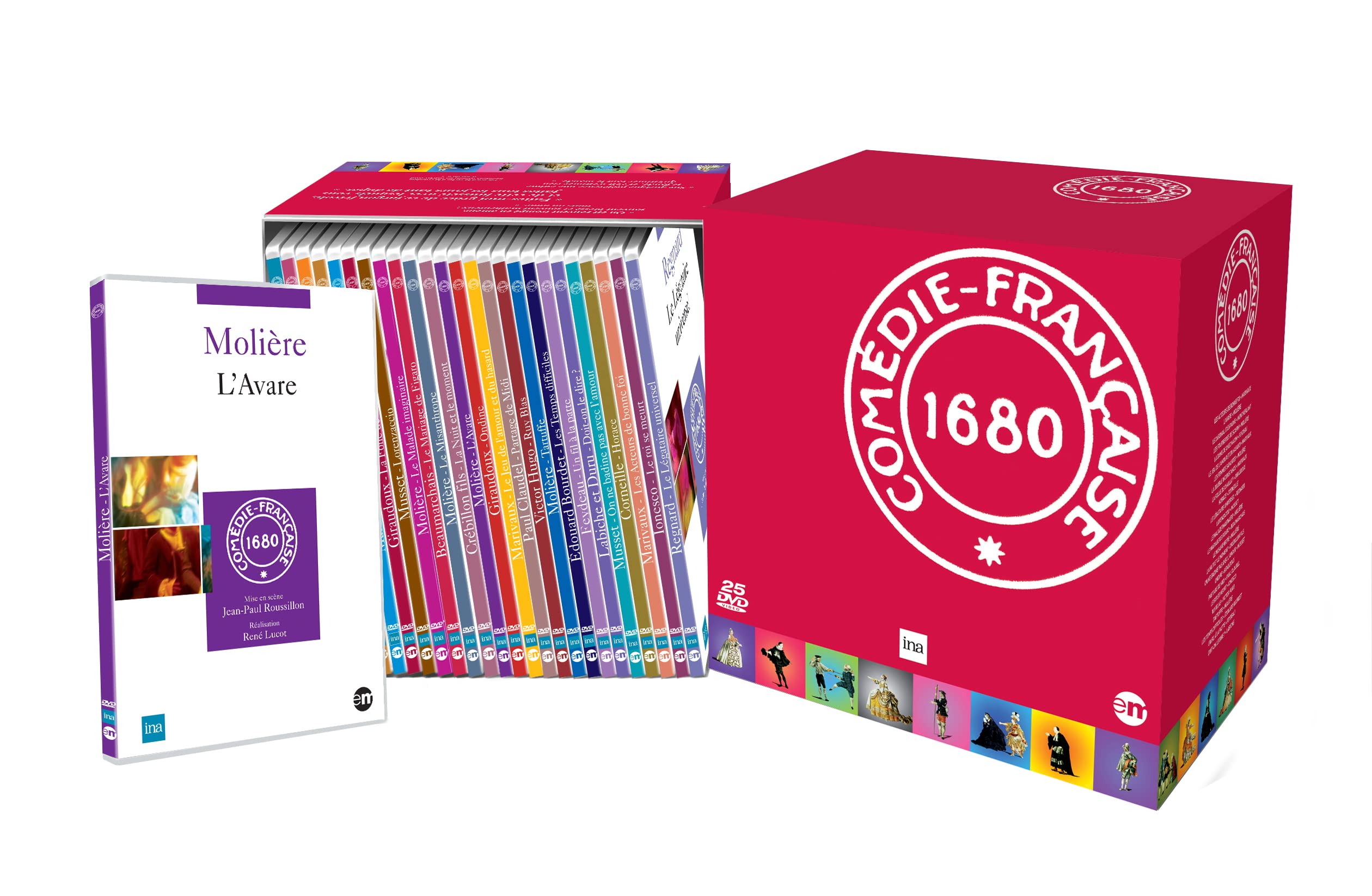 Coffret Comédie Française 25 DVD [Pack]