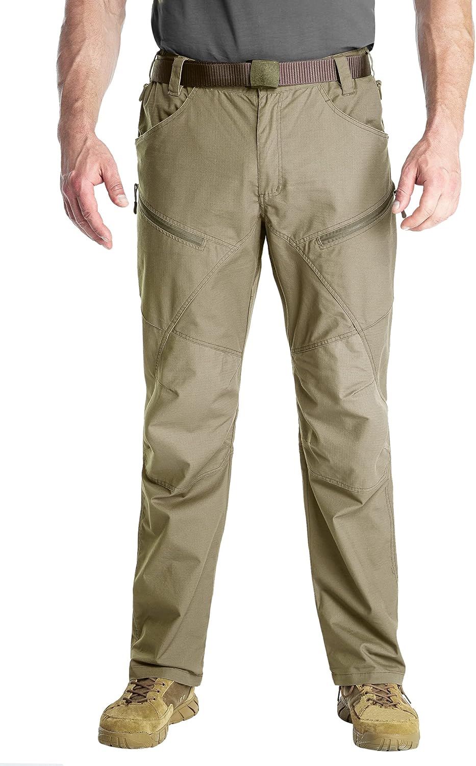 ANTARCTICA Men's Tactical Hiking Pants Waterproof Military Outdoor Cargo Pants Lightweight Jogger Casual Work Trousers : Sports & Outdoors