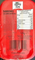 Tropical Sun Sardines In Sunflower Oil 125g All Natural Tinned | Desertcart