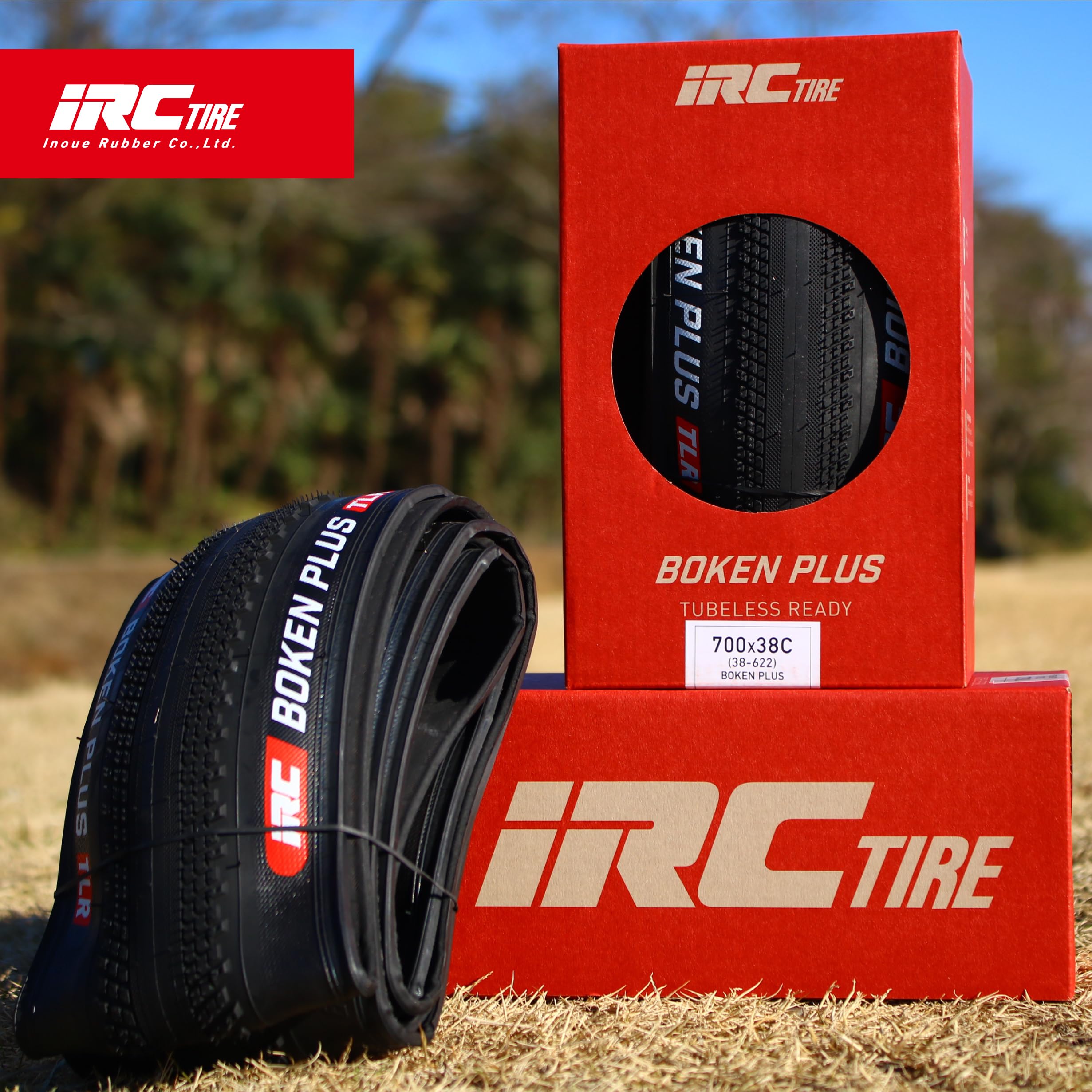 Amazon.com : IRC TIRE BOKEN Plus TUBELESS Ready Bicycle Tire, 27.6