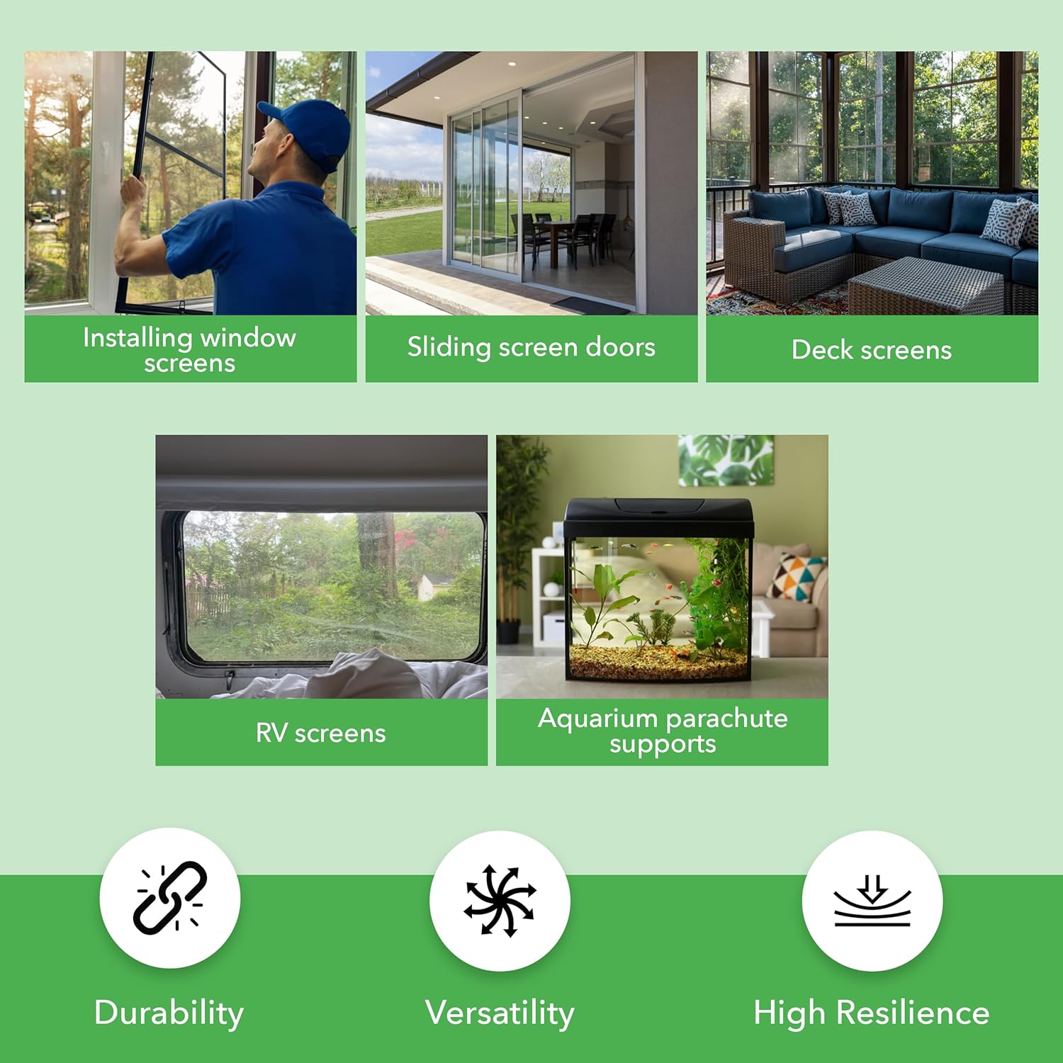 Screen Roller Tool - Rolling Tool for Installing Door & Window Screens & Repair - Spline Roller with Wood Handle & Steel Bearing Wheel - Professional Rolling Tool - Double Ended Hand Spline Roller