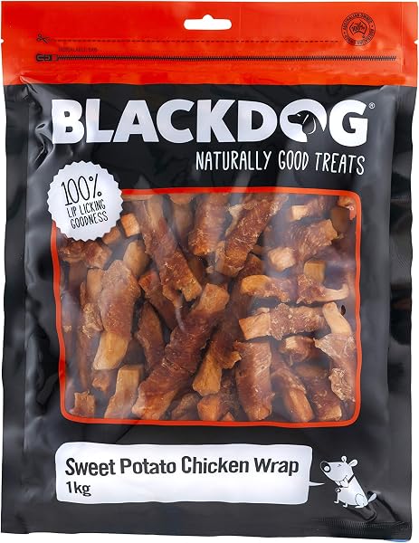 BLACKDOG Sweet Potato Chicken Wrap 1kg