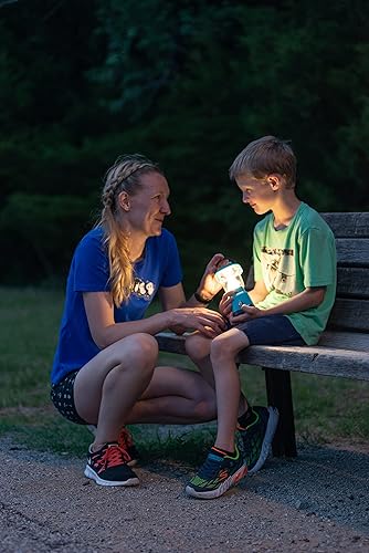 Miniatura 6 de Enbrighten Mini linterna LED para campamento, funciona con pilas, 200 lúmenes, 40 horas de funcionamiento, 3 modos, luz nocturna para niños, ideal