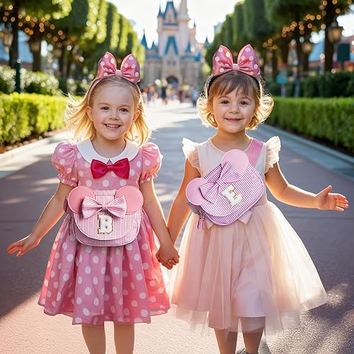 Miniatura 2 de YOOLIFE Riñonera para niñas y niños, regalos para niños y niñas, con inicial, pequeña, bolsa cruzada para cinturón para niñas, regalos