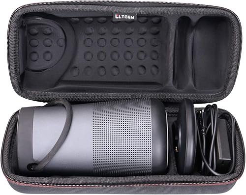 LTGEM Funda protectora de viaje para altavoz Bose SoundLink Revolve+ o Revolve+ (Serie II) portátil y de larga duración Bluetooth 360 (para cuna de LTGEM Funda protectora de viaje para altavoz Bose SoundLink Revolve+ o Revolve+ (Serie II) portátil y de larga duración Bluetooth 360 (para cuna de