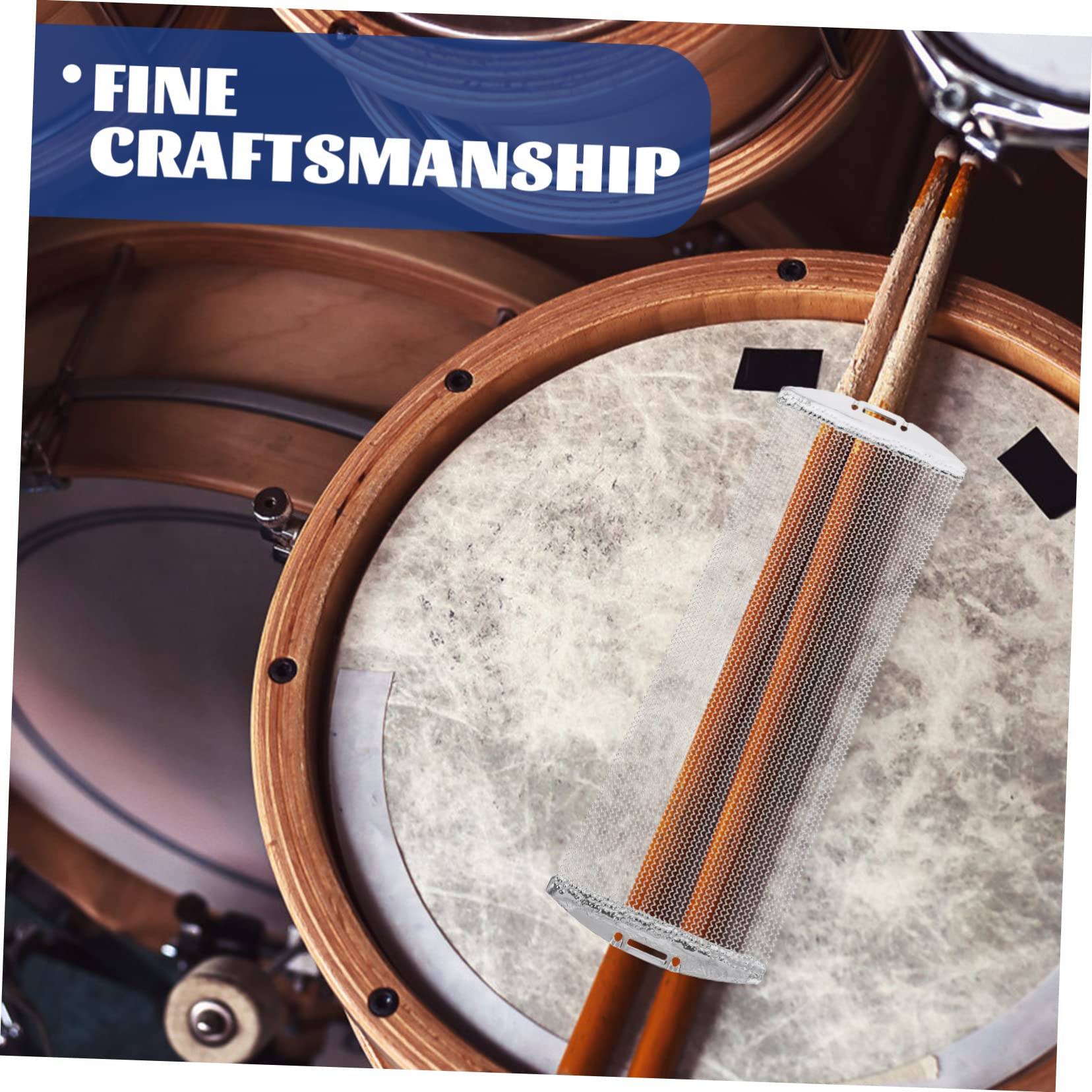 FAVOMOTO Snare Drum Wire Replacement Percussion String Belt Snare Drum Accessory