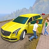 3D Limo Car Driving Games: Offroad Limousine Car Taxi Driver - Big Car Racing & Parking Simulator