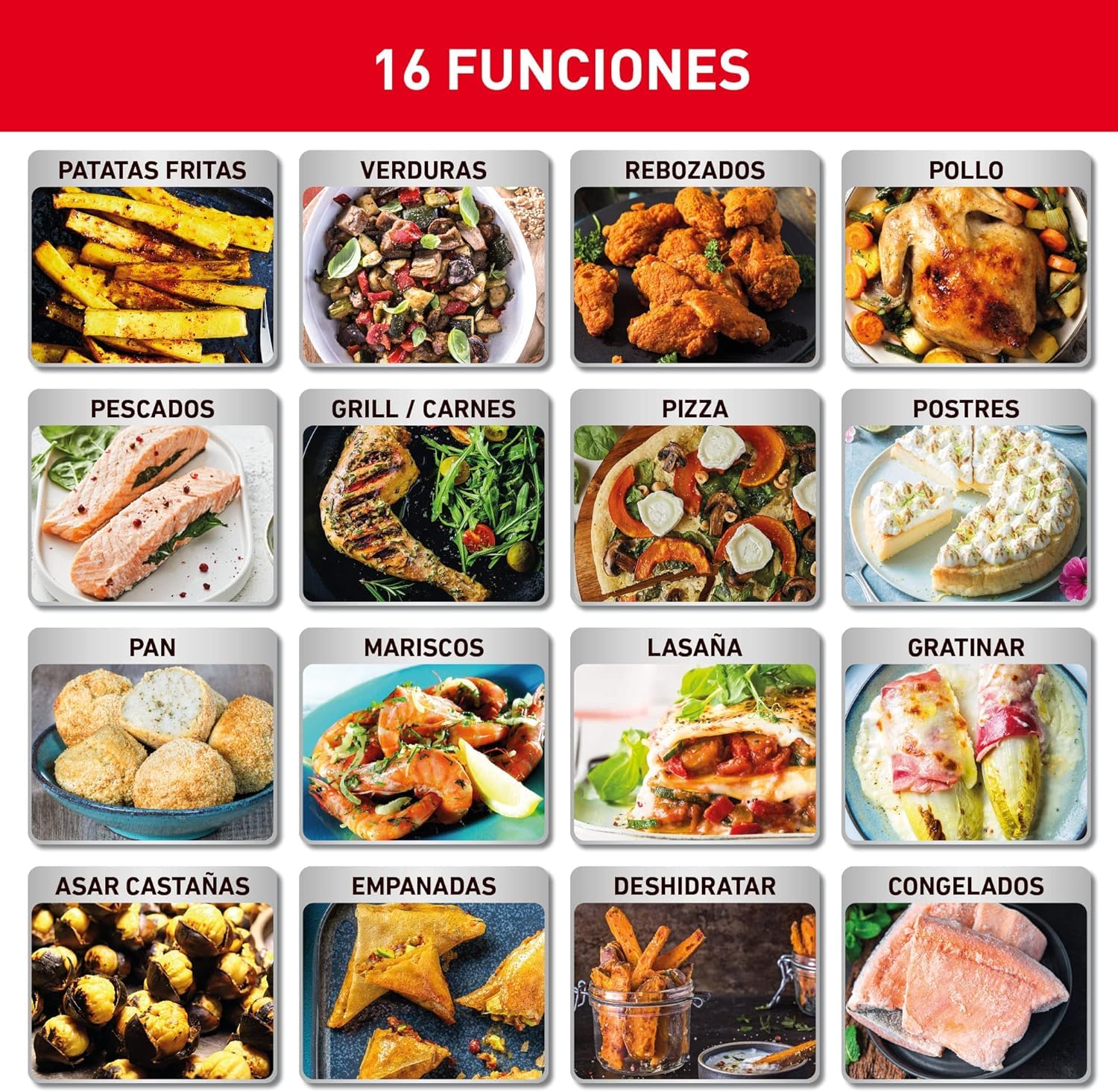 Moulinex Easy Fry Essential 3.5 L EZ1308 Freidora de Aire Caliente, con Poco o Sin Aceite, Controles manuales, 5 Programas, Comidas Sanas, Capacidad 1 Kg, Hasta 4 personas, Compacto, Color Negro