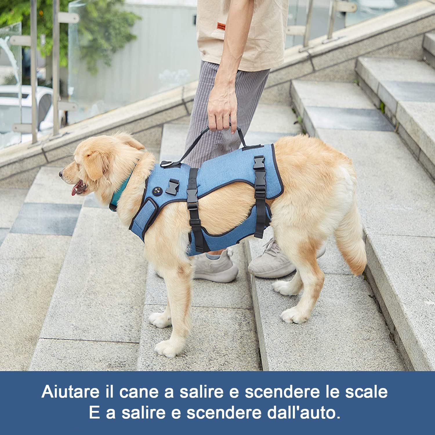 Pettorina Per Cani No Escape - Riflettente, Regolabile, Per Cani Di Grossa Taglia - Foto 4