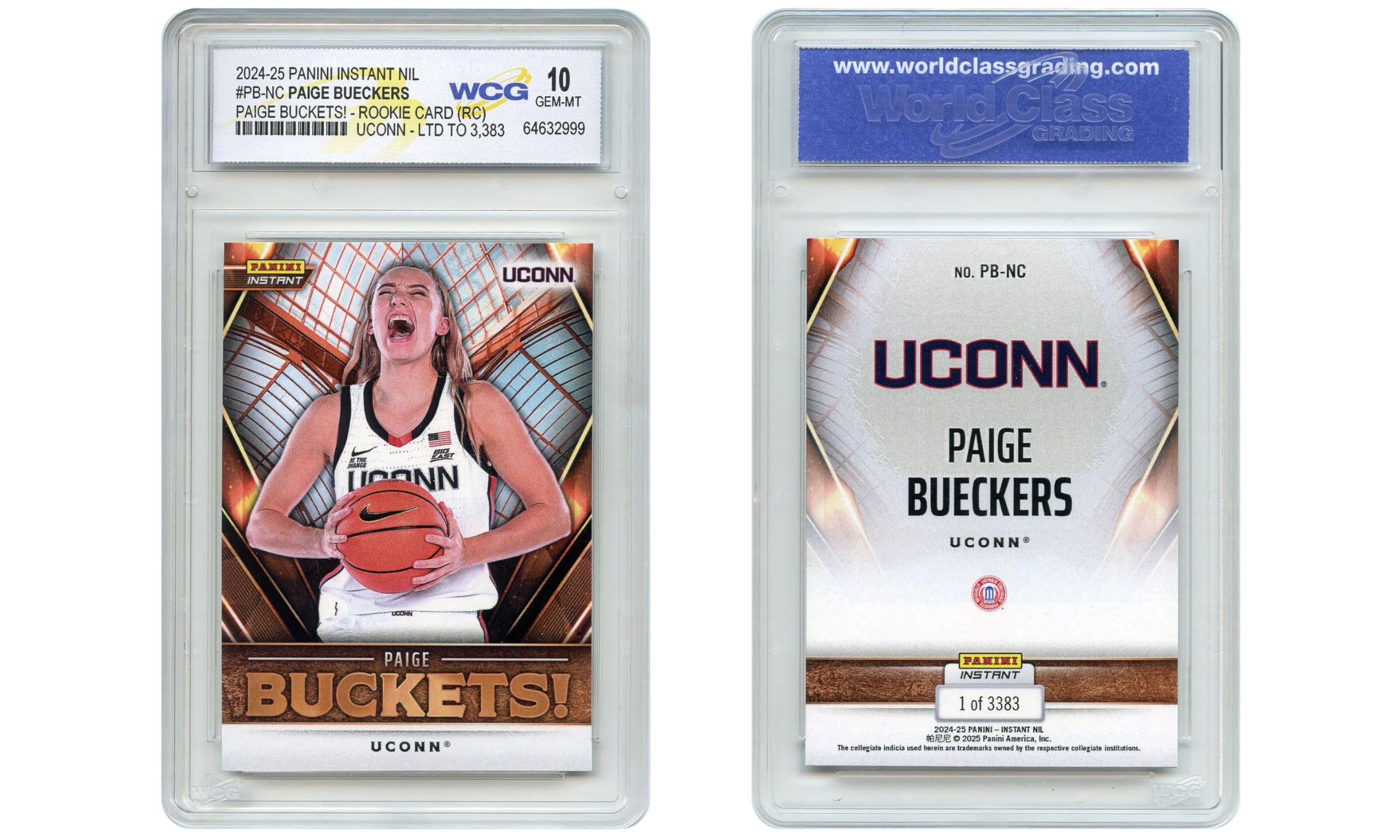 Paige Bueckers UCONN National Champion RC Review
