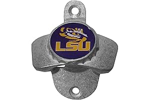 Siskiyou Sports NCAA LSU Tigers Wall Mounted Bottle Opener
