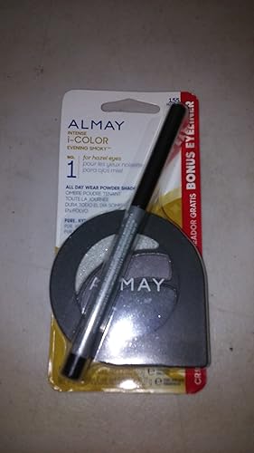 ALMAY INTENSO I-COLOR NOCHE AHUMADO PARA OJOS DE HAZEL CON BONUS EYELINER #155