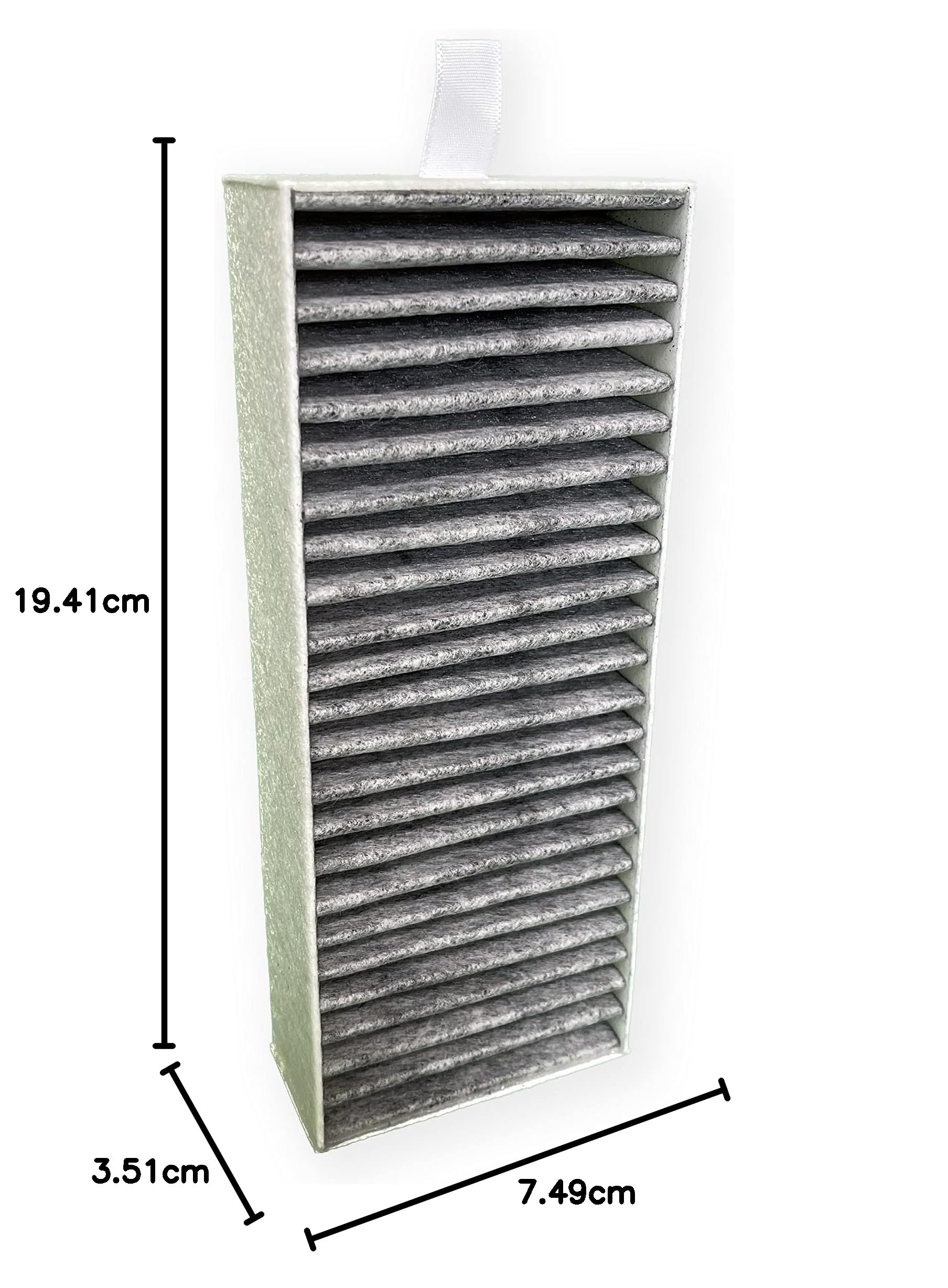Lot de 4 filtres à charbon actif de rechange pour Gaggenau CleanAir CA282111