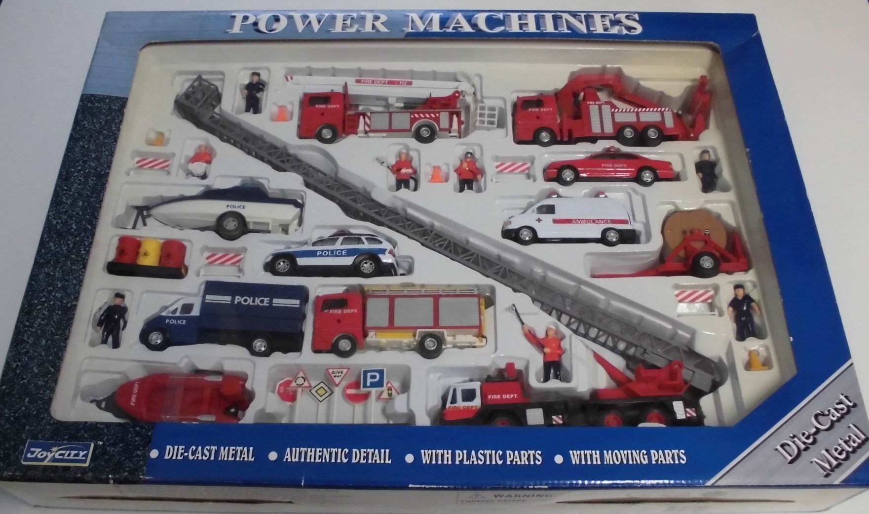 Amazon | JoyCity POWER MACHINES ミニカーセット ダイキャスト