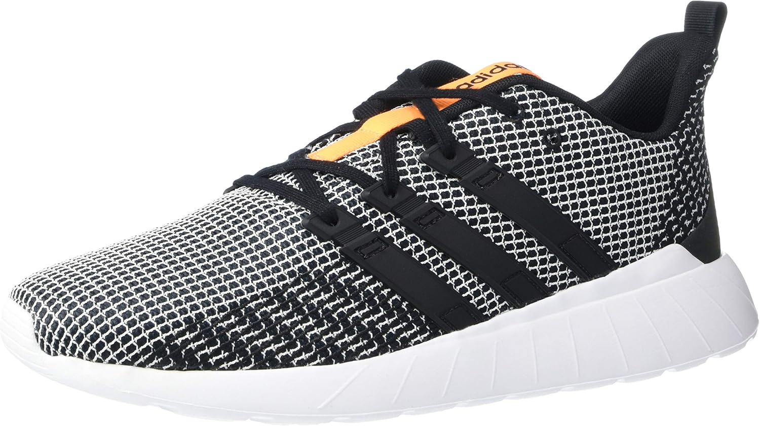 adidas mens Questar Flow Sneaker Track Shoe, Core Black/ Core Black/ Ftwr White, 10.5 US