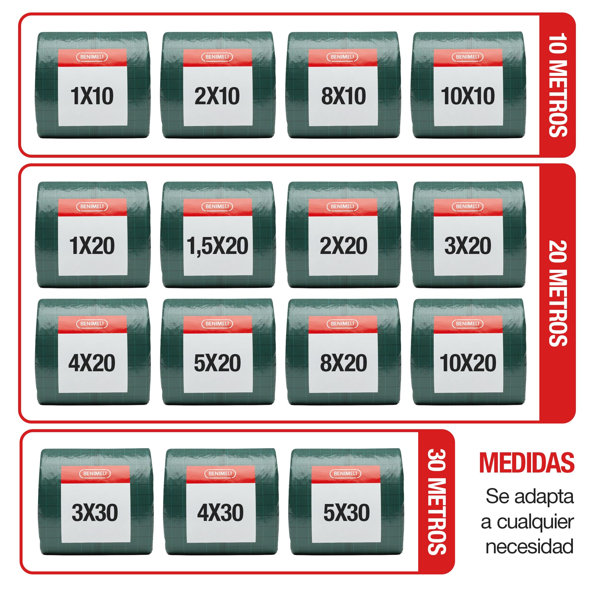 Malla Antihierbas Huerto 130g/m² – Alta Resistencia, Control Malas Hierbas Jardín, Huertos Urbanos Tela Antihierbas Polipropileno – Protección UV (Corte, 4x30M)