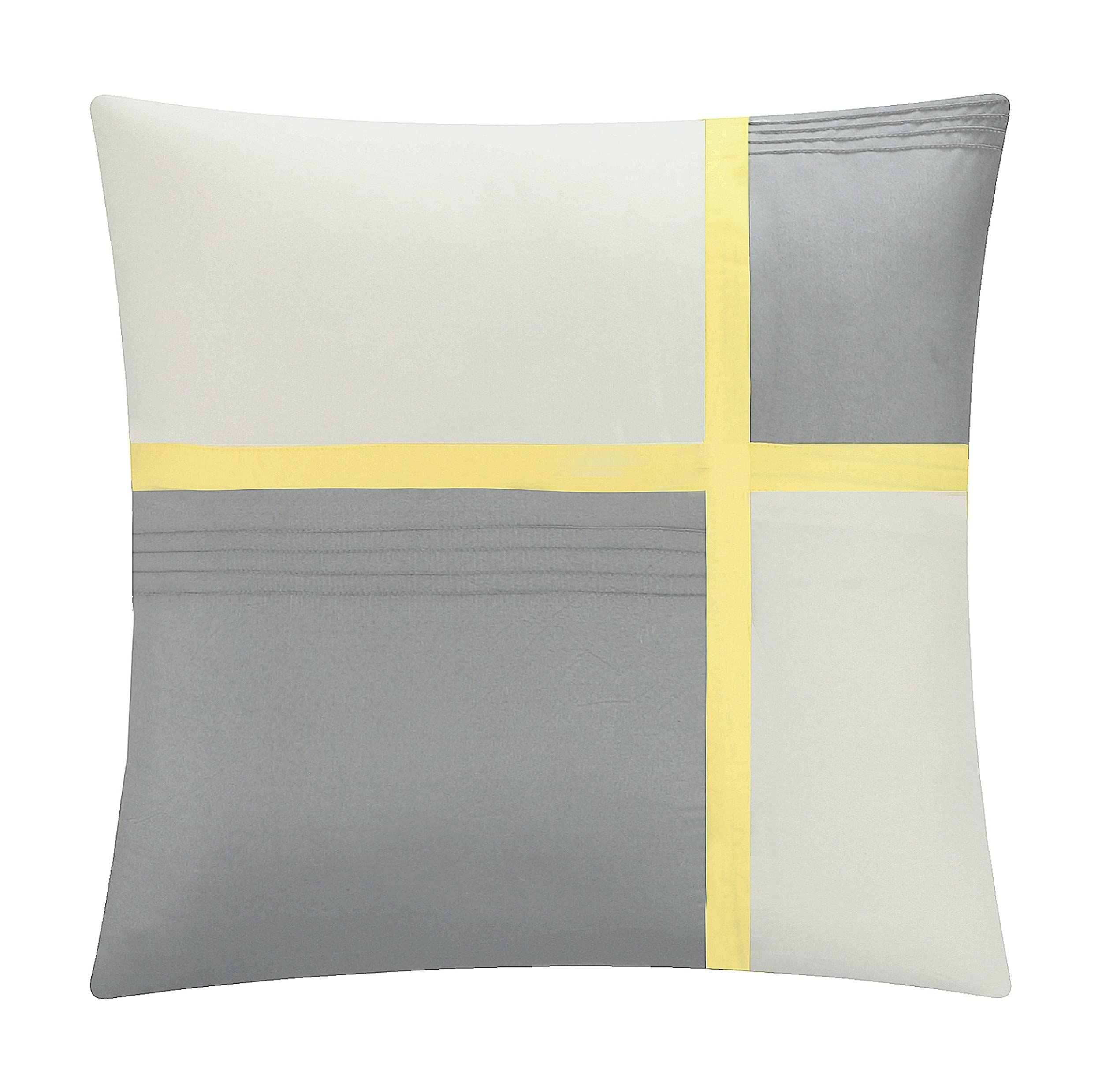 Chic Home 8-częściowy zestaw kołdry ogrodowej Bliss, King, żółty
