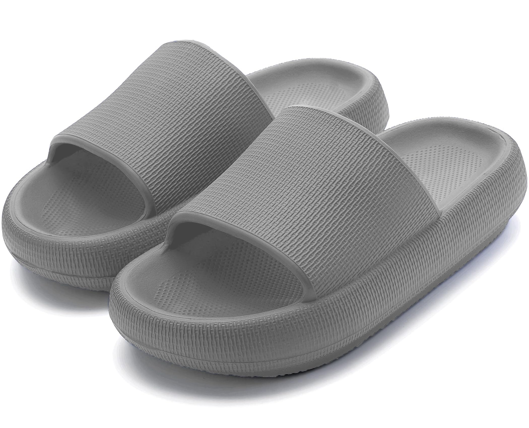 Misolin Ciabatte Donna Estive Nuvola Pantofole Uomo Doccia Sandali Comode Piscina Spiaggia Antisudore Slide Antiscivolo Scarpe da casa Interni ed Esterni