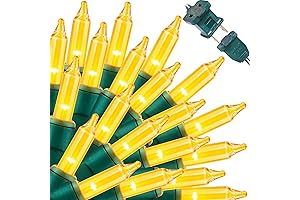 Christmas String Light for Indoor & Outdoor Use 100 Count Incandescent Mini...