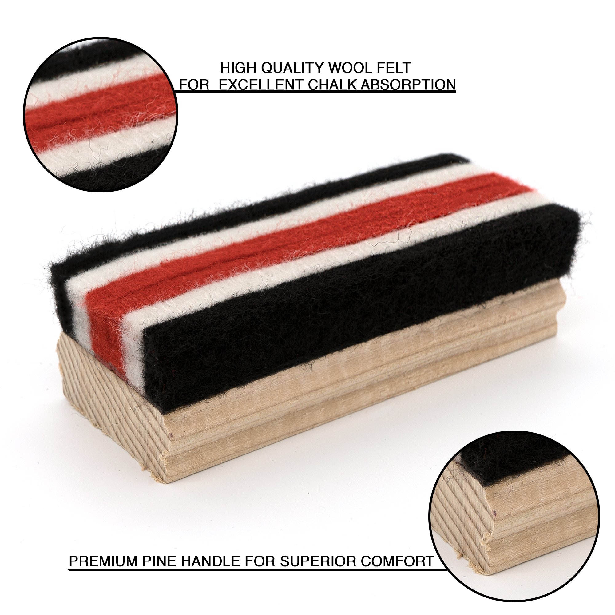 Amazon.co.jp: hxaihlin(すみこ) フェルト黒板消しクリーナーキット