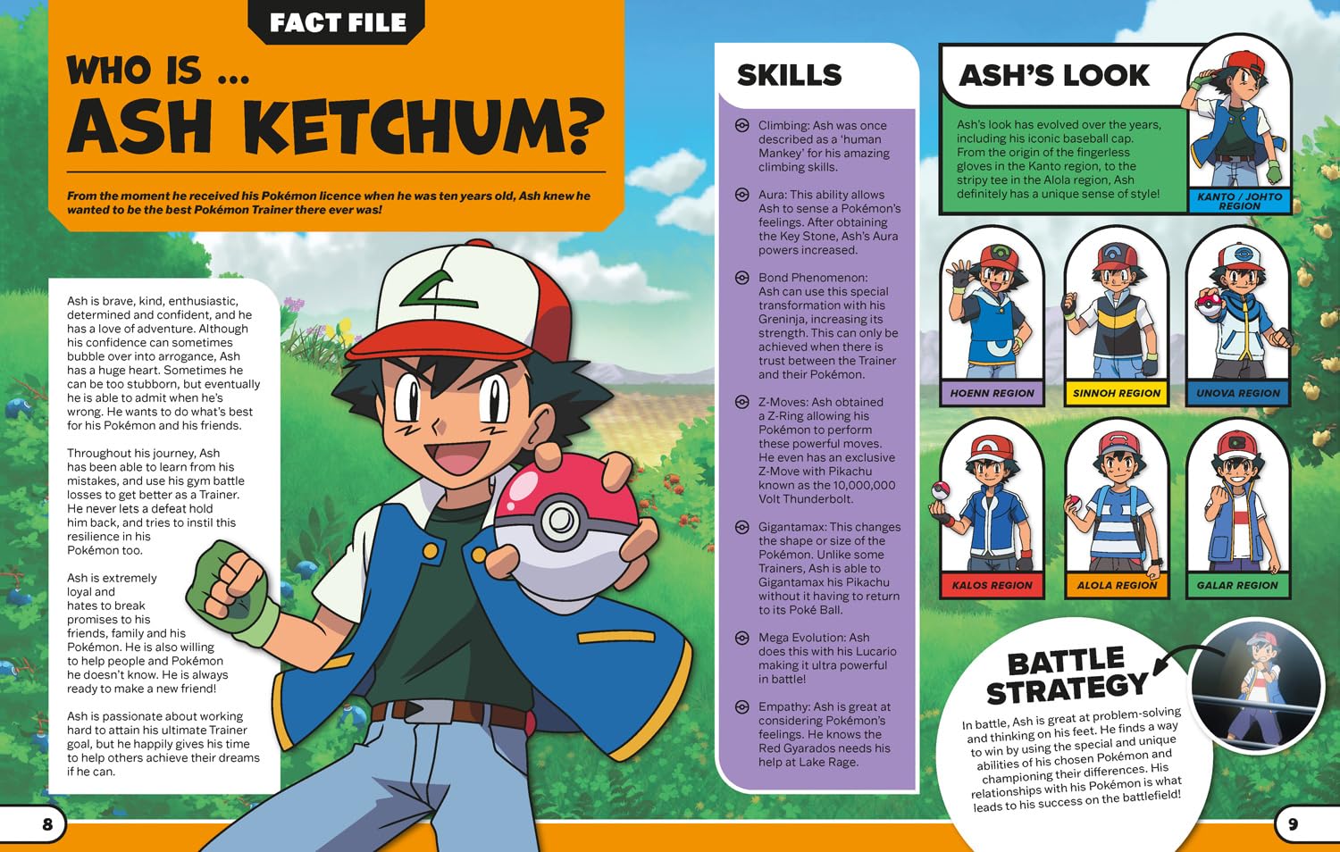 Pokémon Ash's Journey: A Visual Guide to Ash's Epic Story: The ulitmate guide to over two decades of Pokémon adventures - perfect for fans aged 7 and up