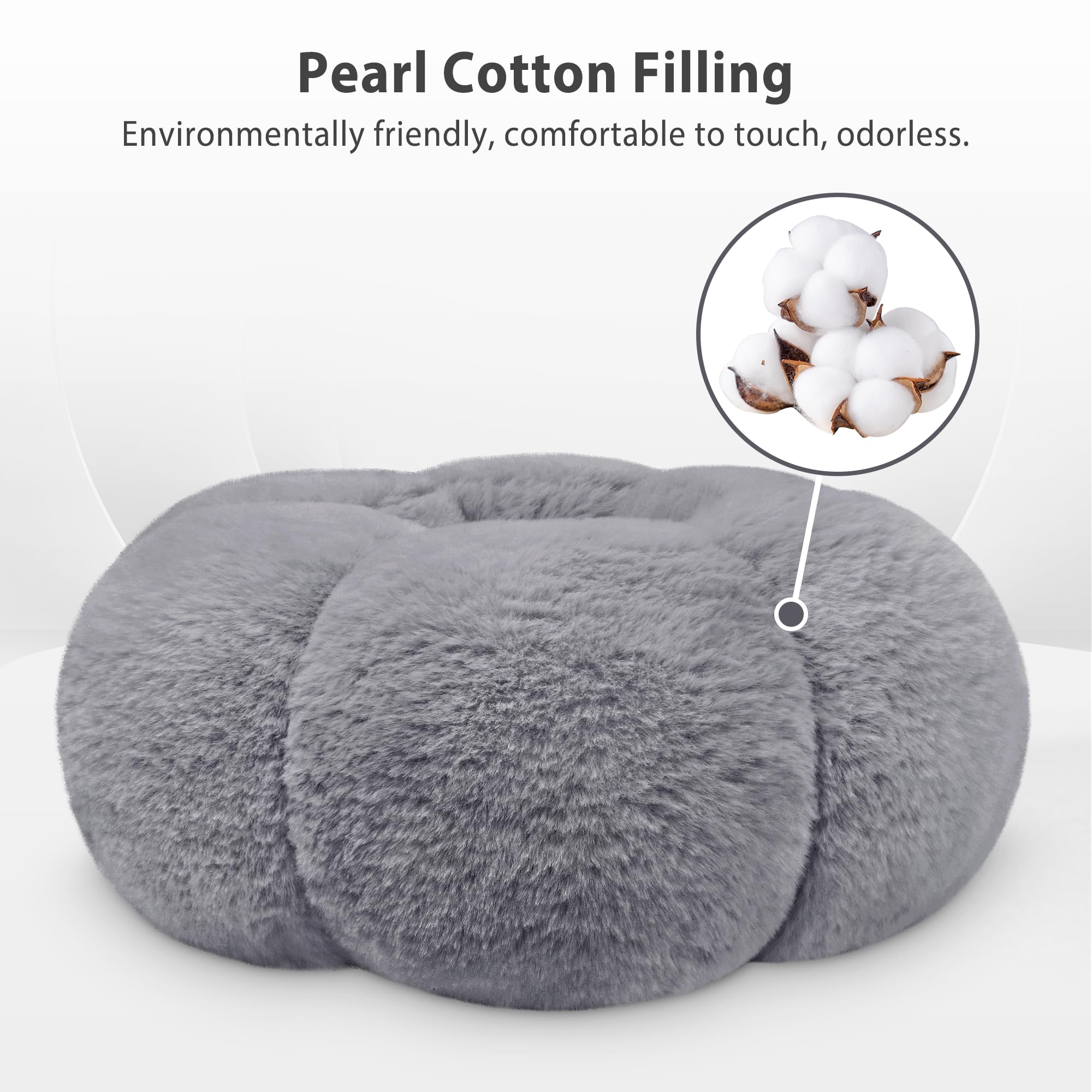 CreaDream Pumpkin - Supporto per cuscino da tablet per Kindle, regolabile, con ciotola per snack rimovibile, compatibile con tablet da 4,7"-13", iPad, iPhone, Samsung Tabs, grigio