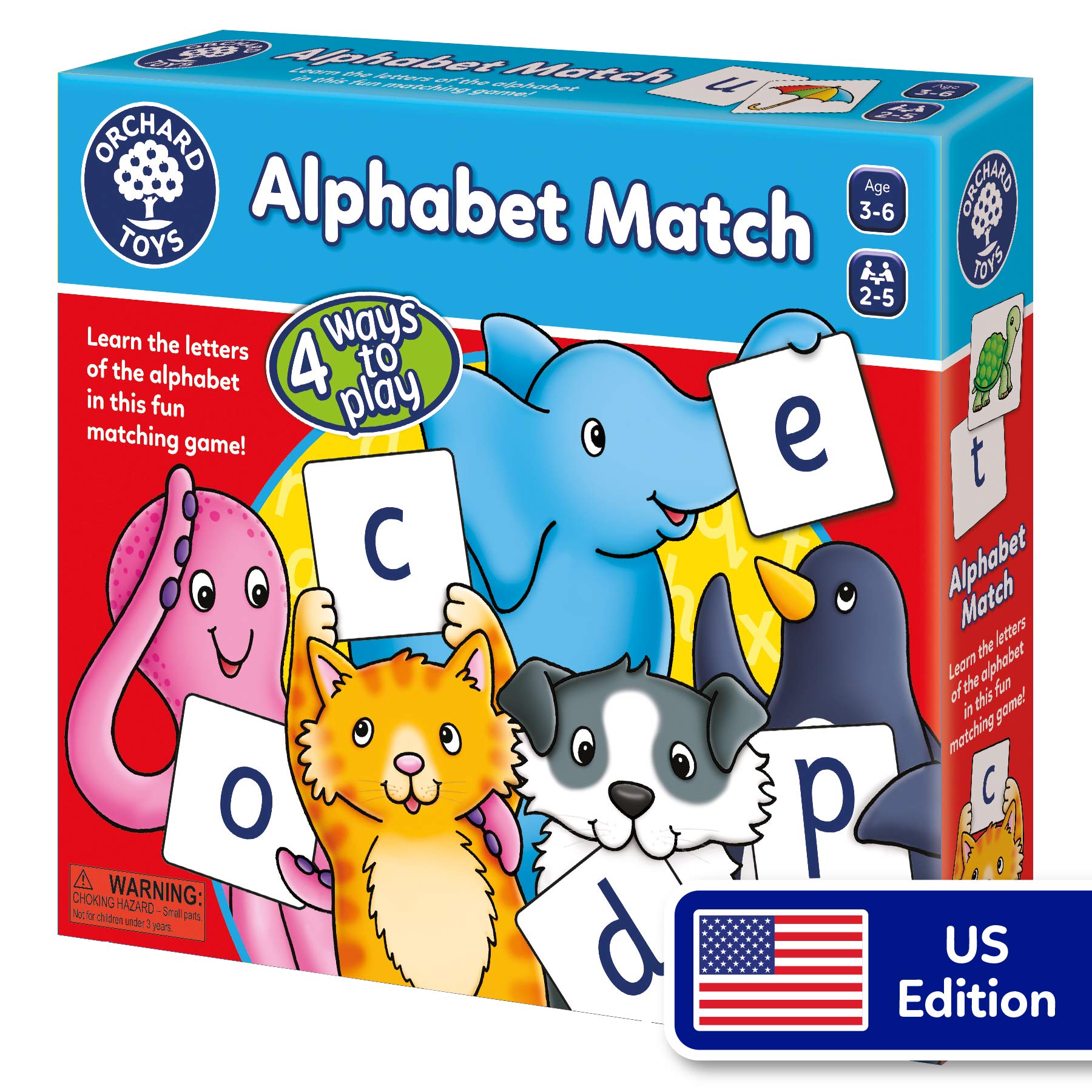 ORCHARD TOYSAlphabet Match - Fun Educational Game