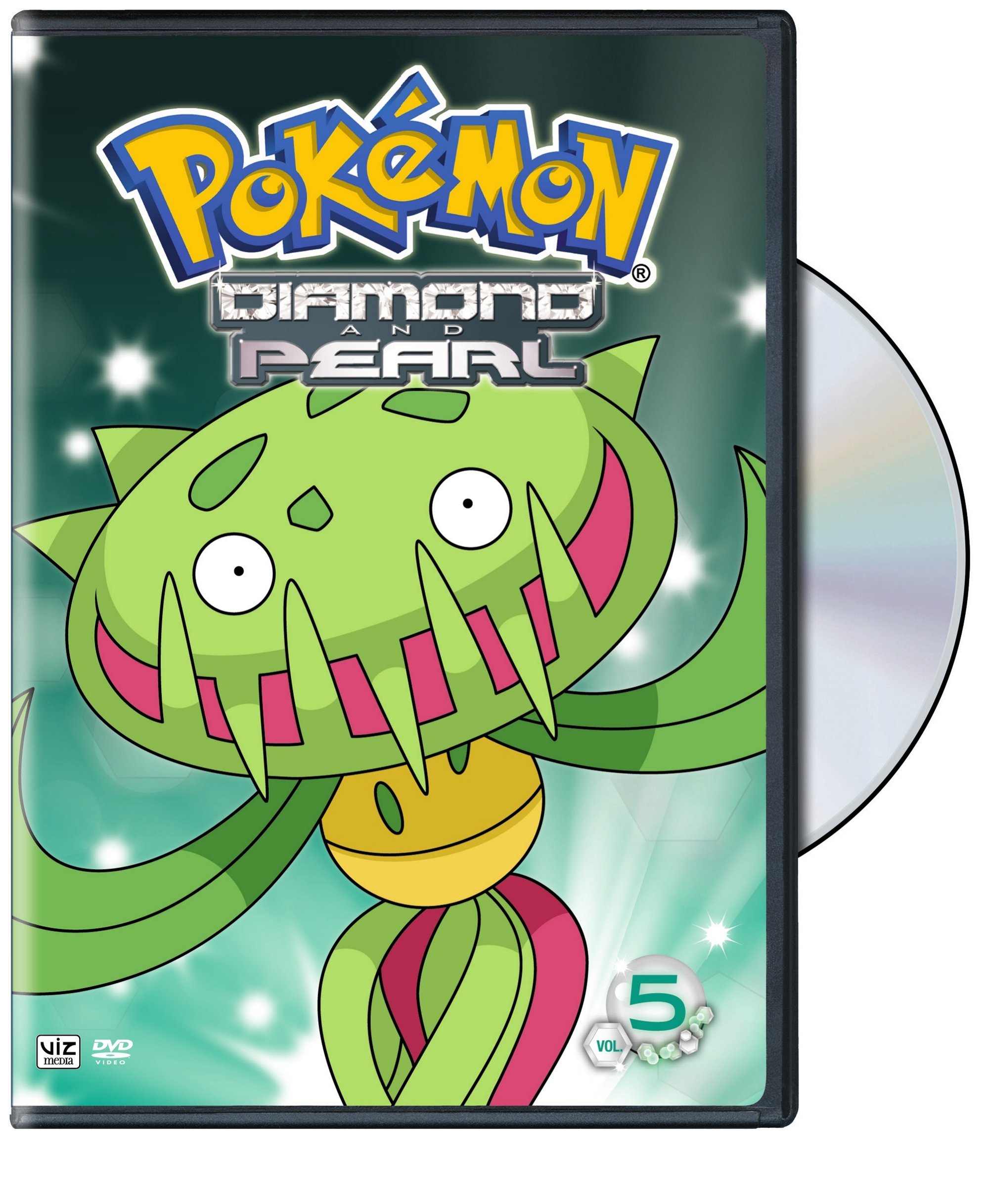 Pokémon Diamante y Perla Volumen 5 serie de anime en DVD importado de Estados Unidos