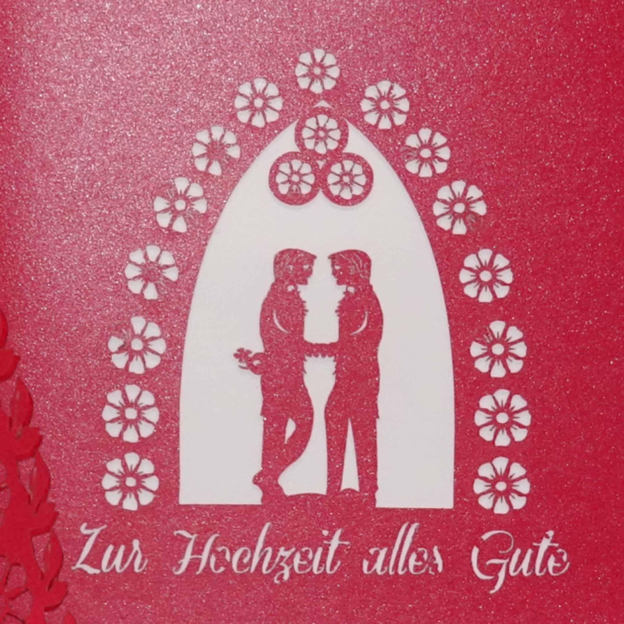 Biglietto di auguri per matrimonio gay / Congratulazioni / Sposo e sposo / Sig. e Sig. / Unione civile / Celebrazione / Amore / Biglietto fatto a mano - Italia