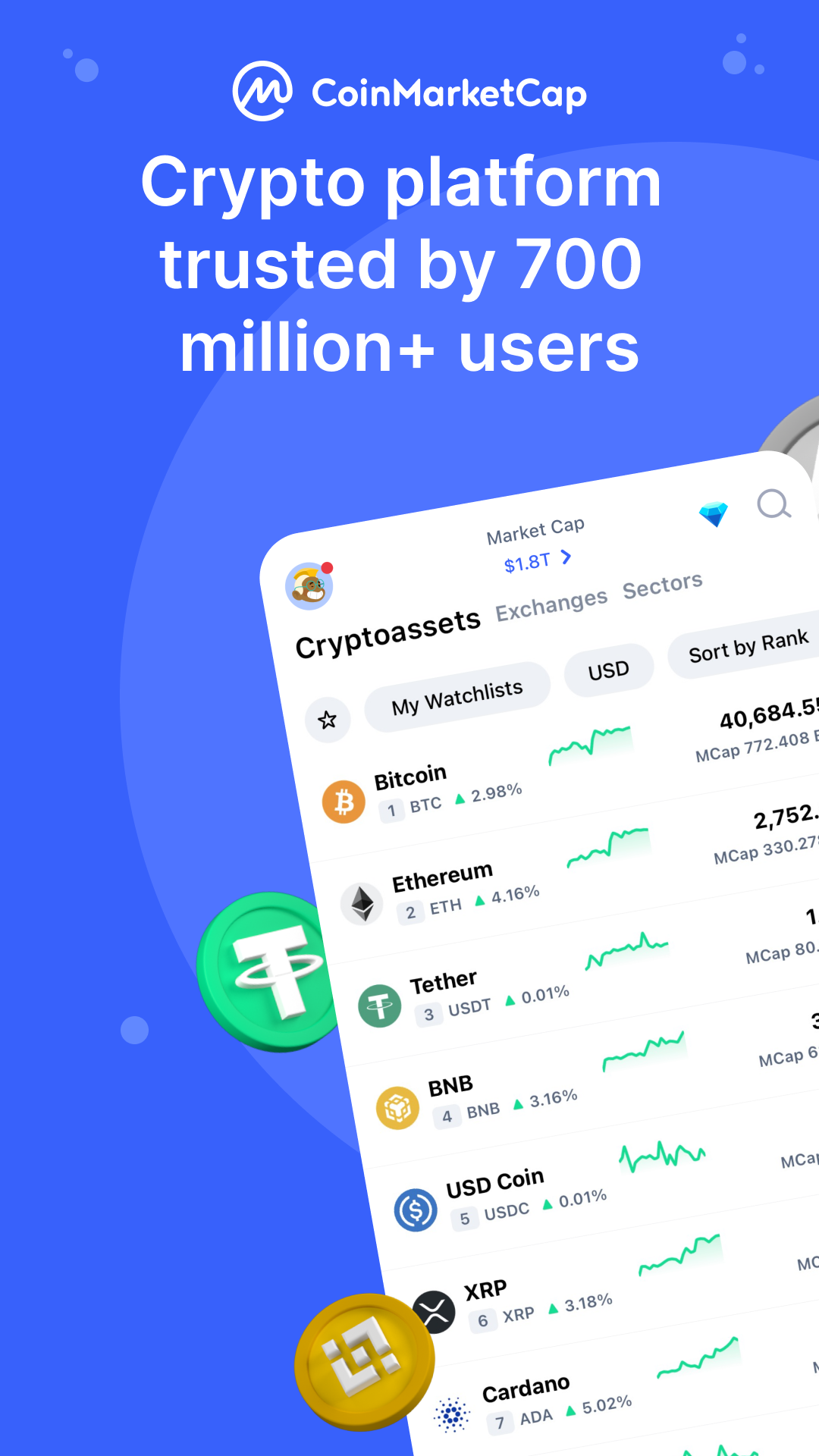 CoinMarketCap Crypto Tracker App On Amazon Appstore