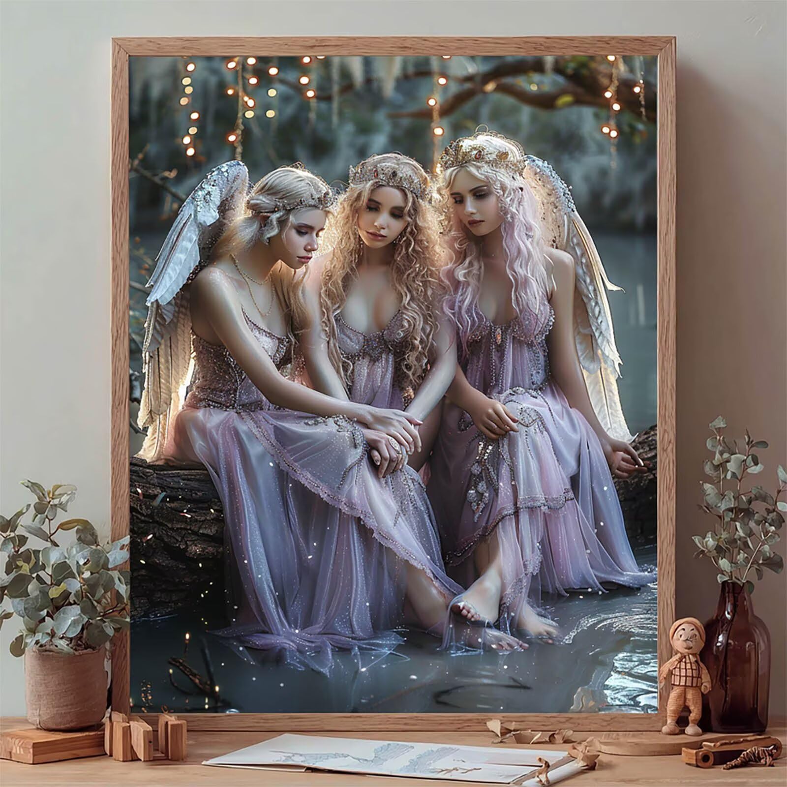 Donna Diamond Painting 100x135cm, DIY Diamond Painting Kit Completo, I-2762