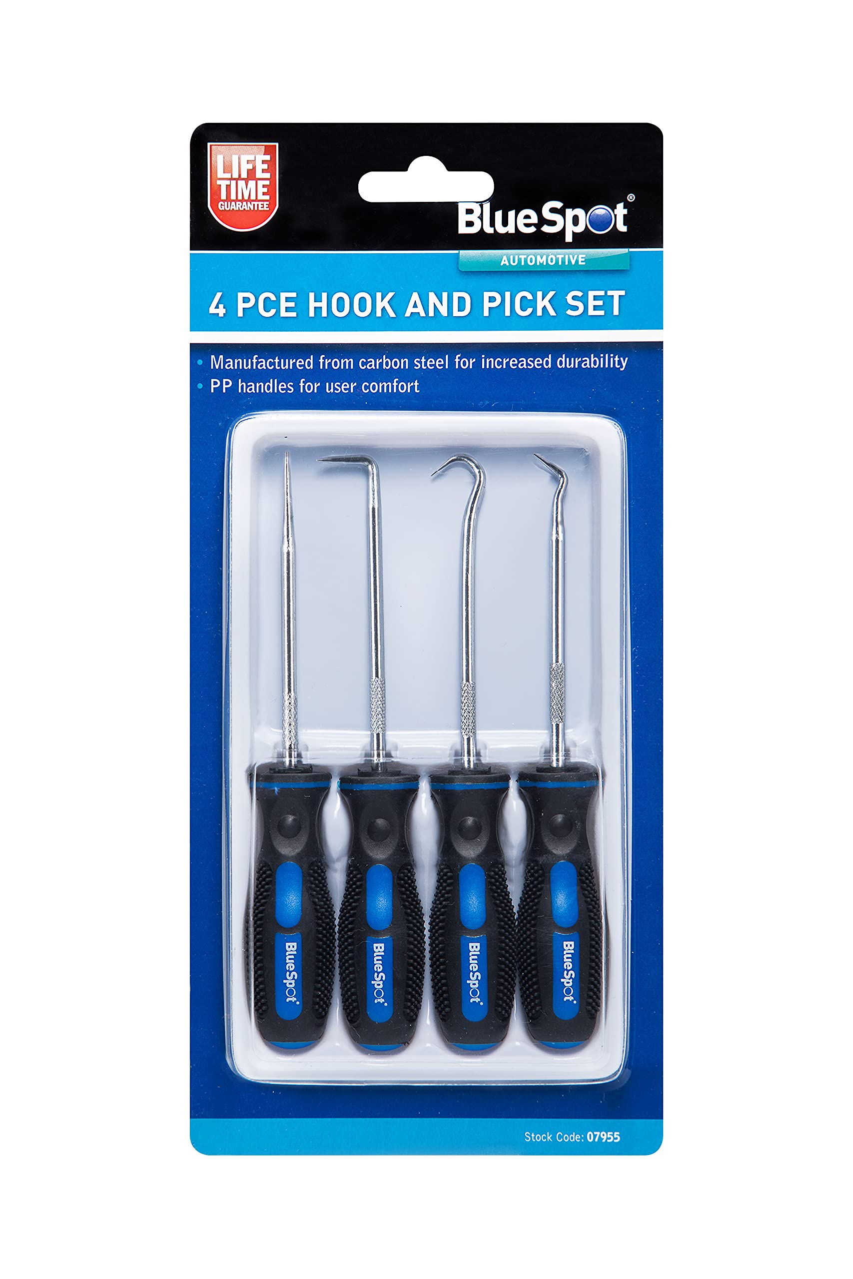 Blue Spot Tools 07955 4 PCE Hook and Pick Set