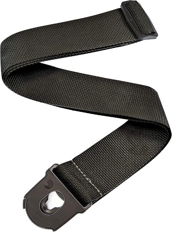 Planet Waves PWSPL200 Planet Lock Guitar Strap, Polypropylene, Black