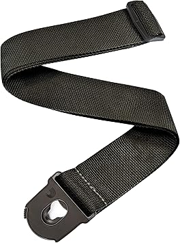 Planet Waves PWSPL200 Planet Lock Guitar Strap, Polypropylene, Black