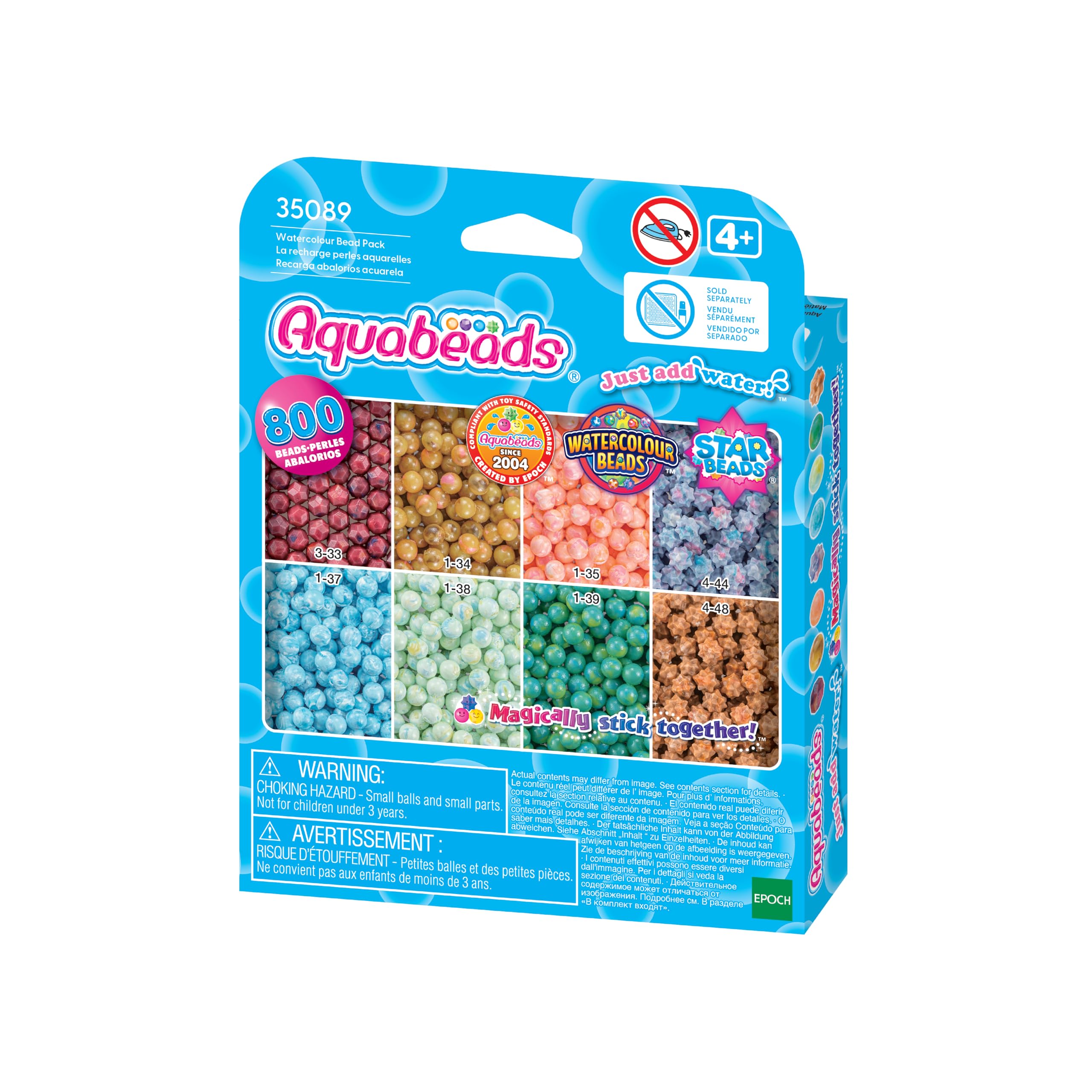 Aquabeads - Watercolour Bead Pack 35089