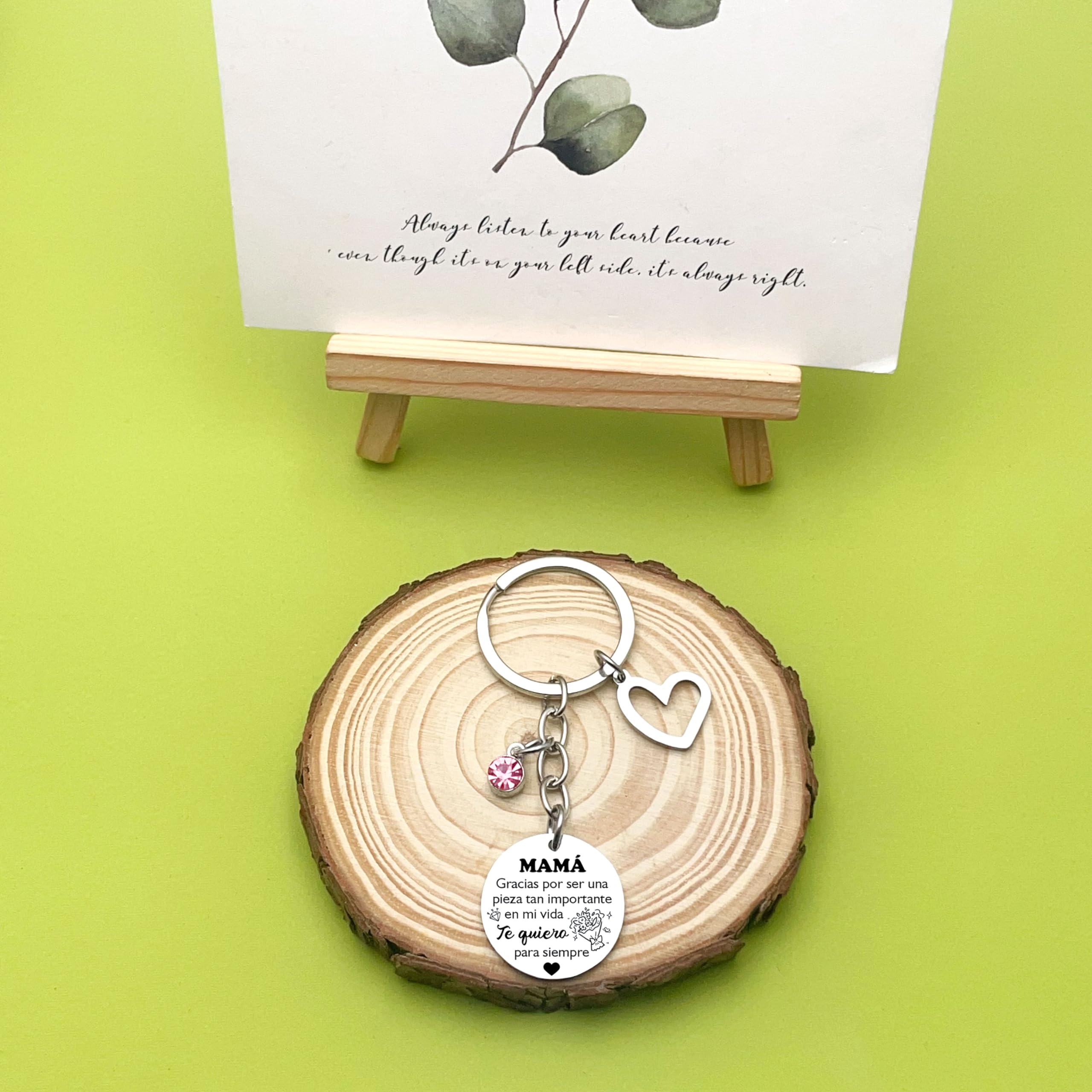 Regalos Mamá Llavero Regalo Mamá Madre Llavero regalo personalizado y divertido Regalos para Mamá Madre Pulsera para Mamá Regalos Mujer Regalo para mi mamá de Navidad,Regalos cumpleaños - 3