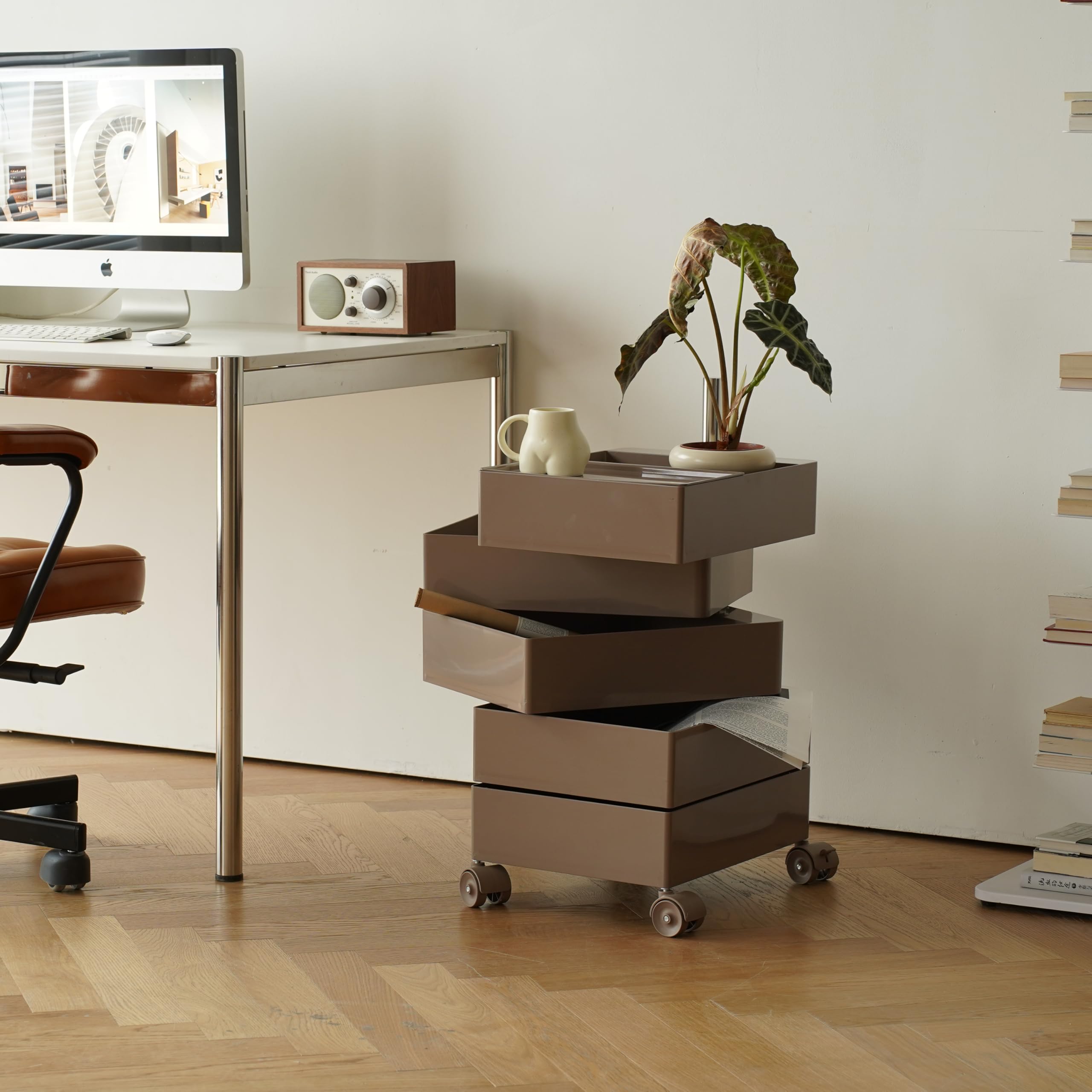 Amazon.co.jp: 360°コンテナ レプリカ 回転引き出し トロリー 5段 7段 Amazon.co.jp: 360°コンテナ レプリカ 回転引き出し トロリー 5段 7段