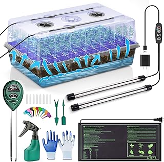 Self-Watering Seed Starter Kit with Light