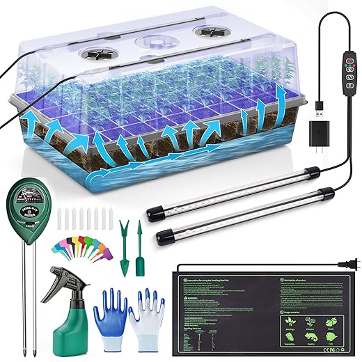 Self-Watering Seed Starter w/Grow Light - $39.99