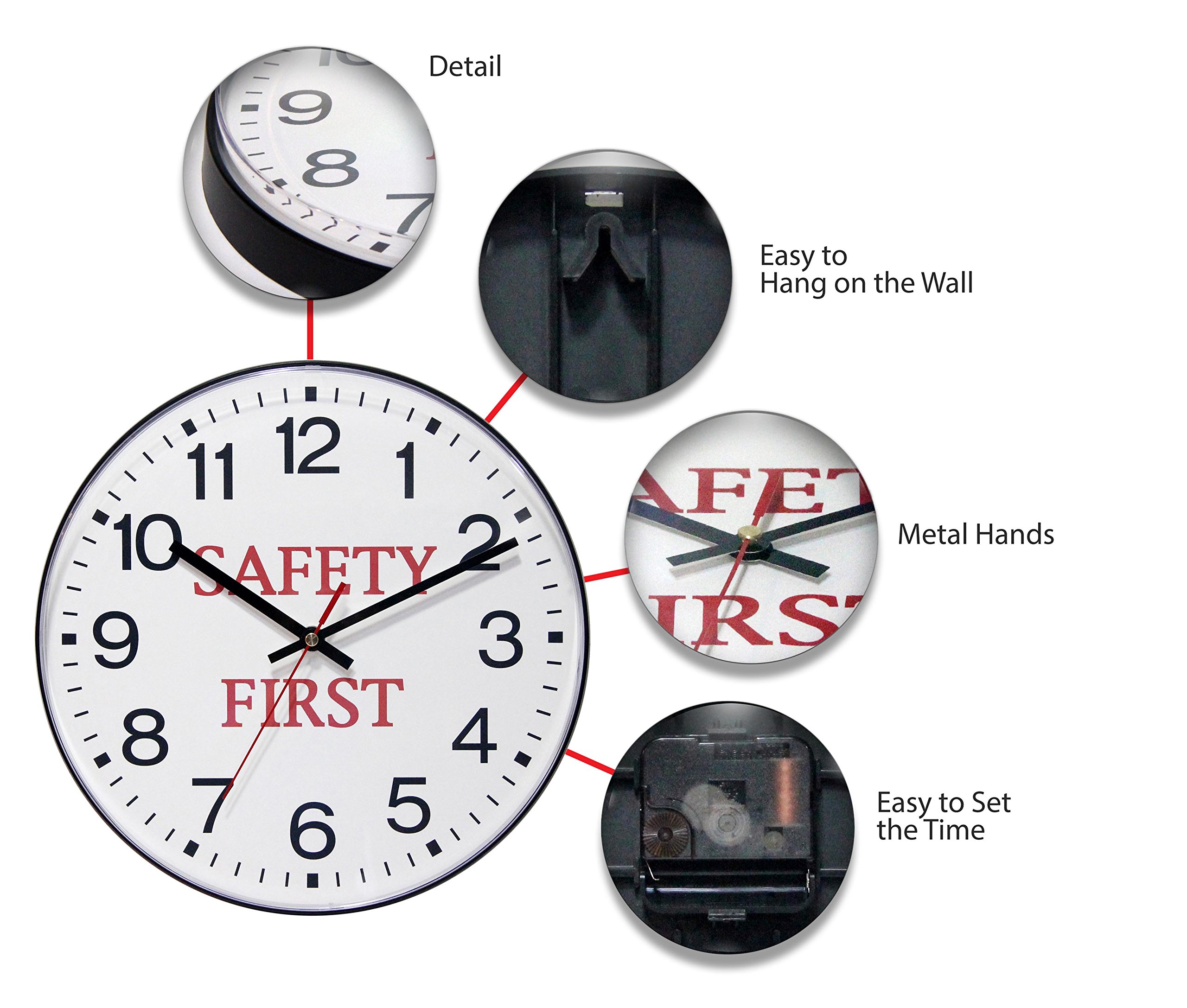 Safety First Clock Safety First — Especially During Harvest Time