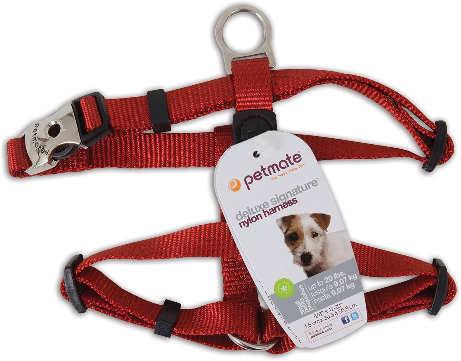 Doskocil Aspen Pet Products Petmate Deluxe Harness, 5/8" x