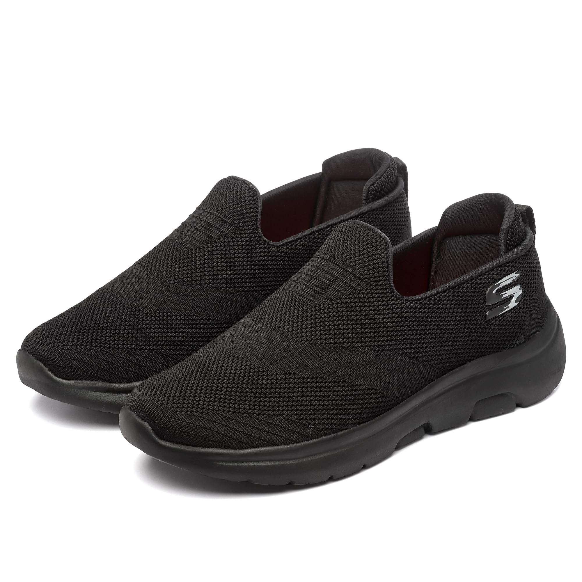 VOMAX SPORTS CR-101 Slip On | Knitting | Lightweight | Comfort | Trendy | Walking | Daily Use Casuals for Men Black (B0D4MGTZHD) Amazon Price History, Amazon Price Tracker