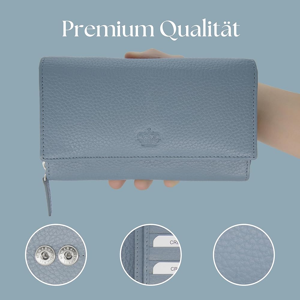 Portafoglio Uomo Baur In Vera Pelle - Protezione RFID E Design Orizzontale Elegante - Foto 8