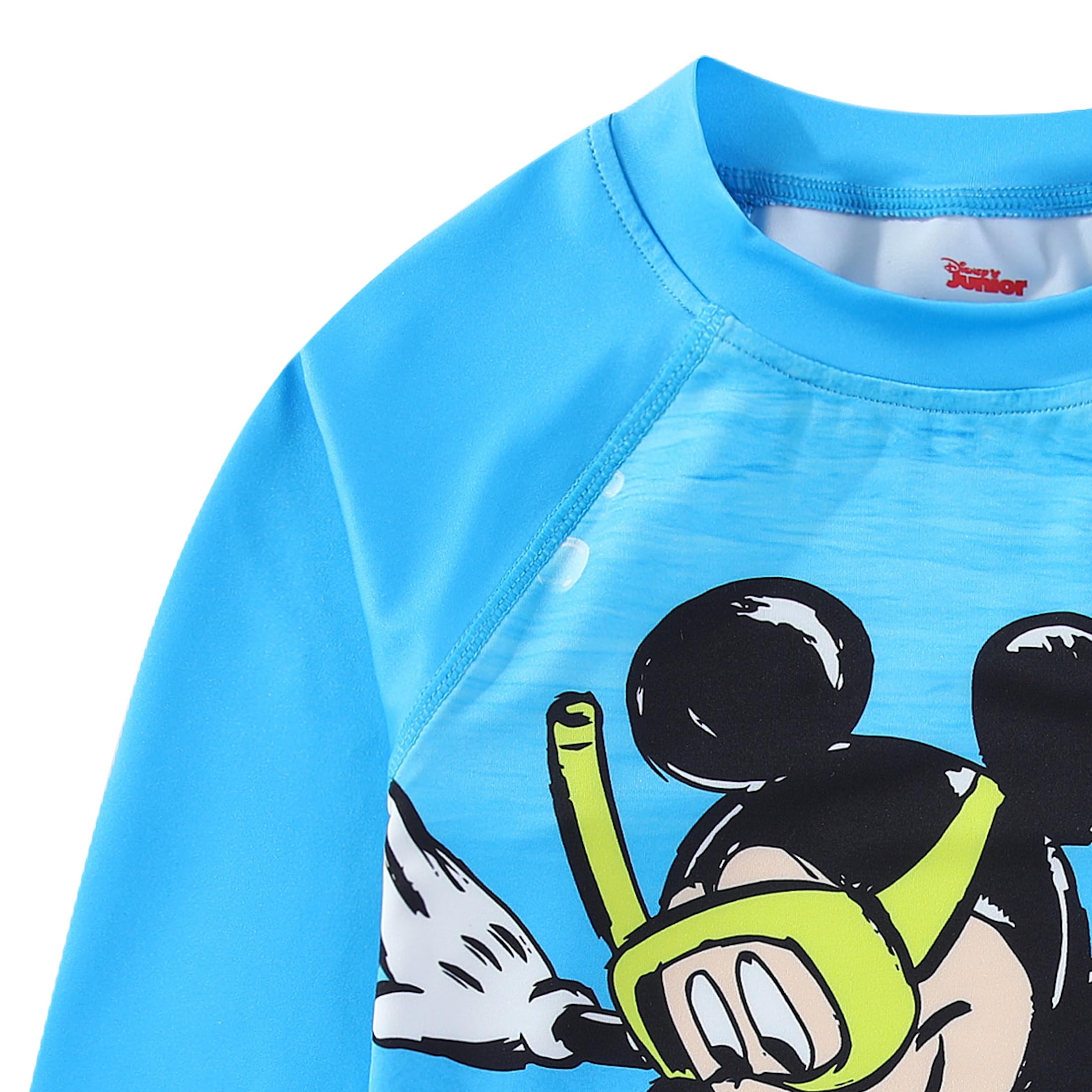 Disney Maillot de bain Mickey avec protection UPF 50+ pour enfants, enfants et grands