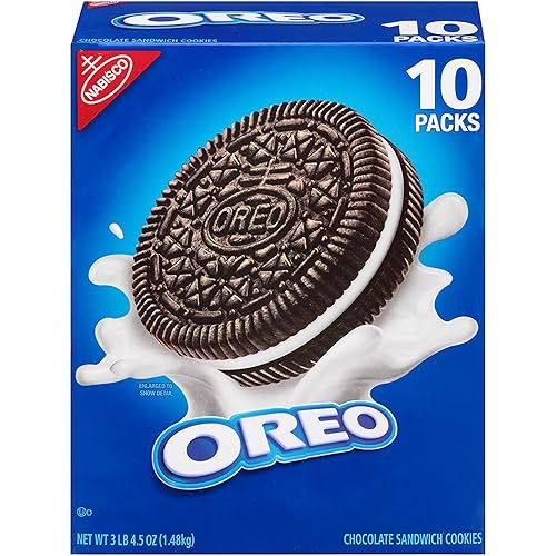 Nabisco Oreo cookies, 5.25oz.10-Pk