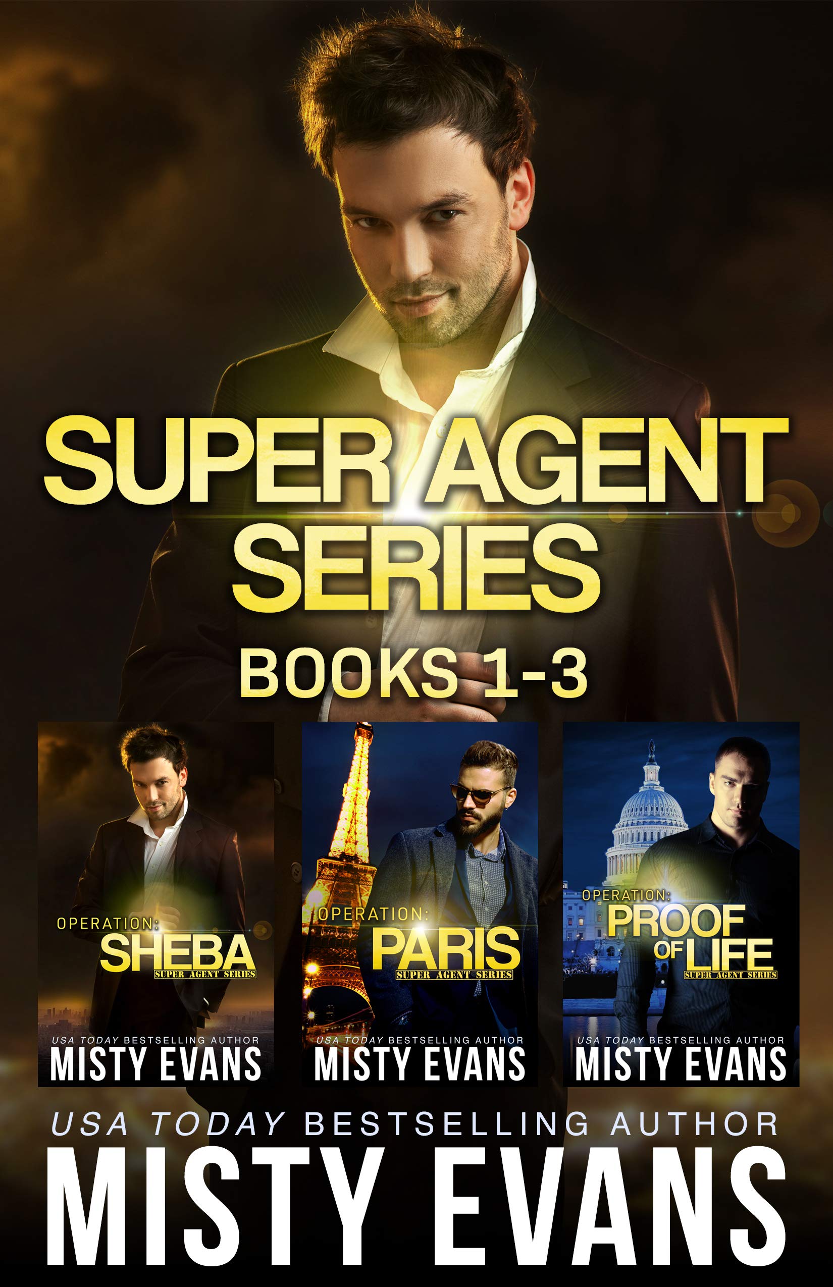 Super Agent Romantic Suspense Series Collection Books 1-3