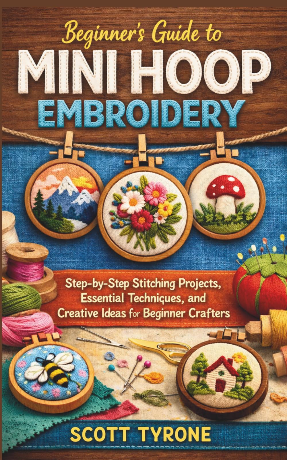 Beginner’s Guide to Mini Hoop Embroidery: Step-by-Step Stitching Projects, Essential Techniques, and Creative Ideas for Beginner Crafters