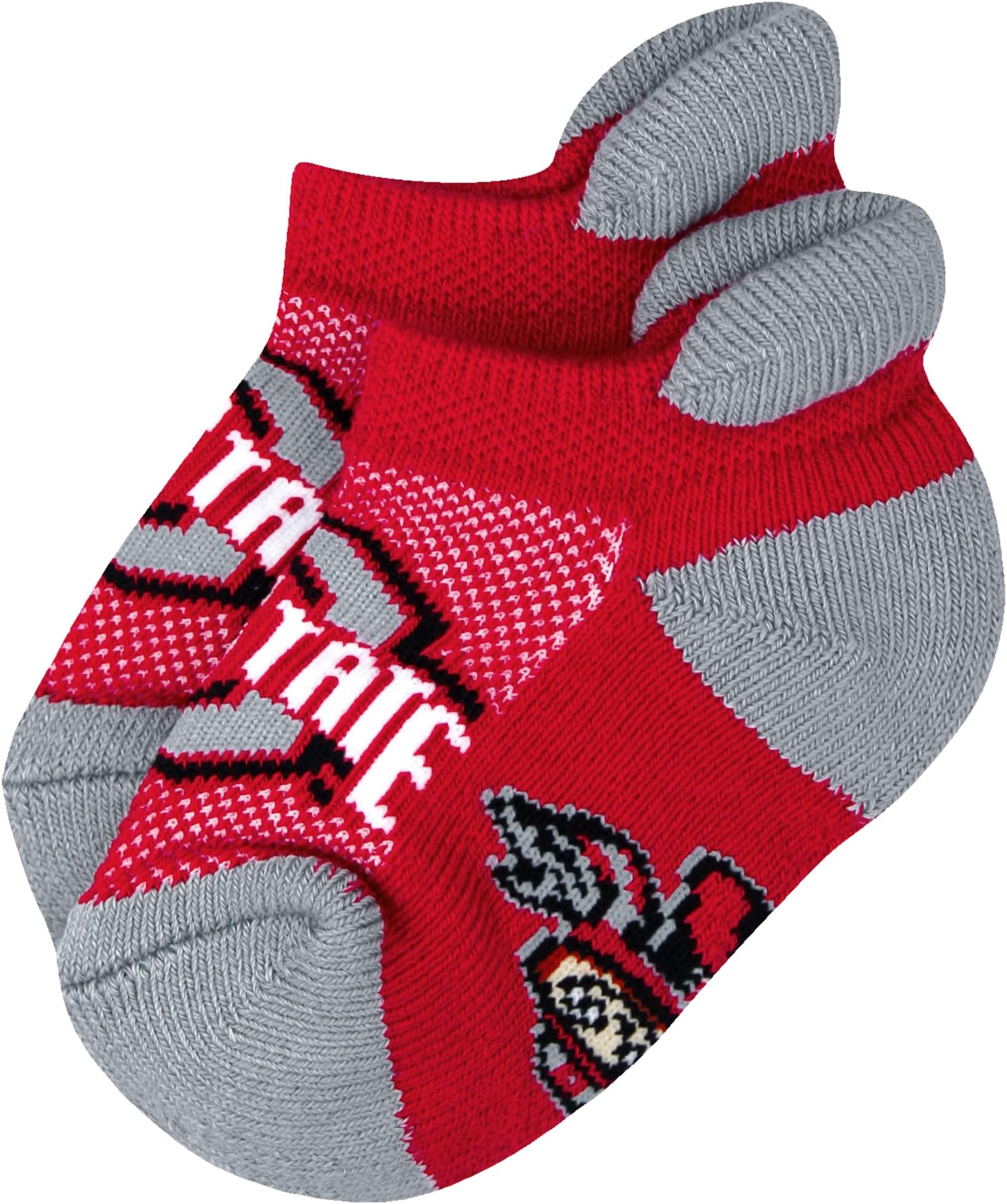 DB Fan Gear Ohio State Buckeyes Baby Footies, Red/Gray, One Size (69783.0)
